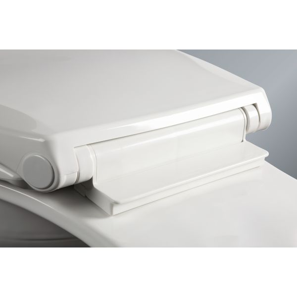 Asiento para sanitario Fremont™ con Bisagra de Plataforma Ajustable, Permajuste™, Cierre Lento y Fácil Limpia & Cambia™