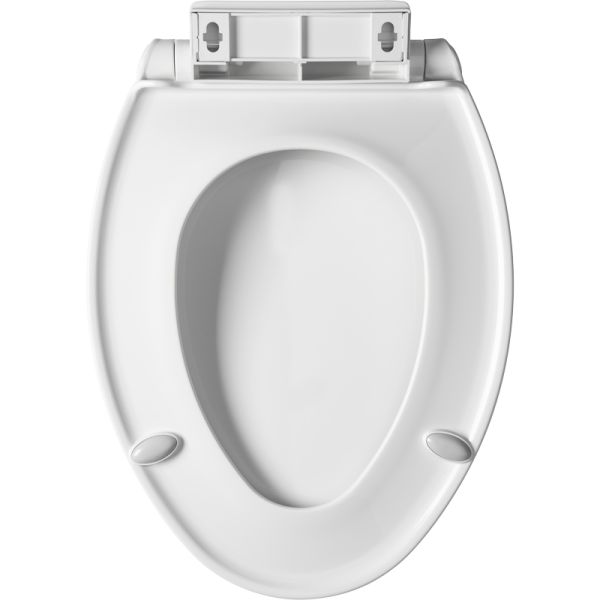 Asiento para sanitario Fremont™ con Bisagra de Plataforma Ajustable, Permajuste™, Cierre Lento y Fácil Limpia & Cambia™