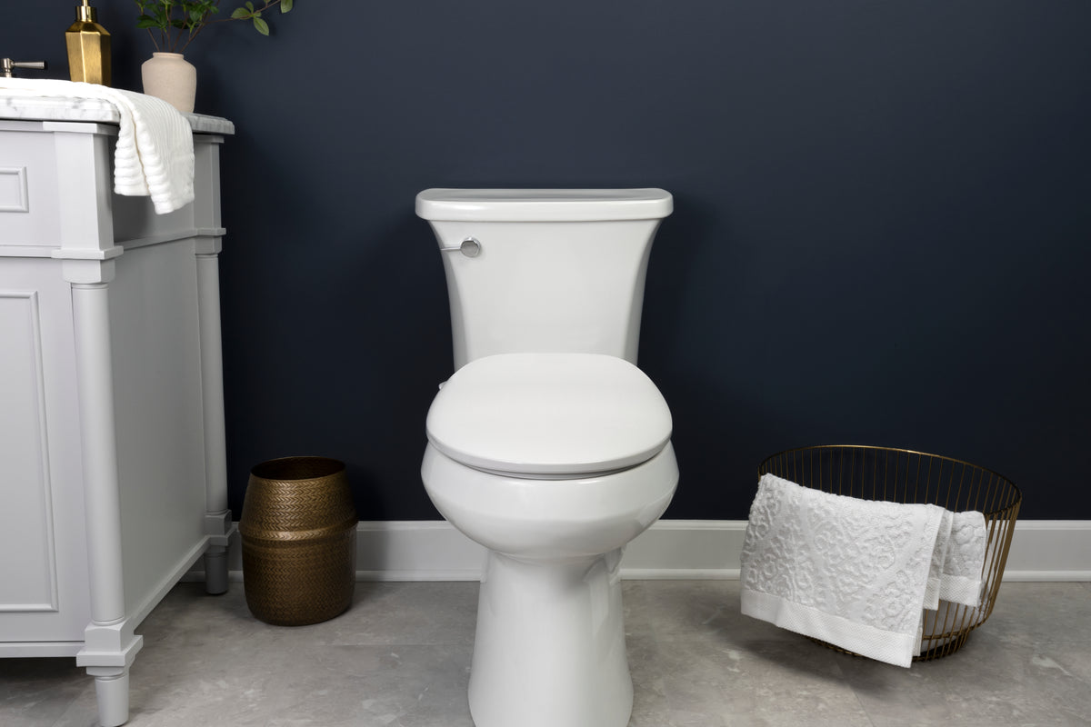 Asiento Bidet con Control Temperatura Alargado Cierre Lento Color Blanco HV2000E