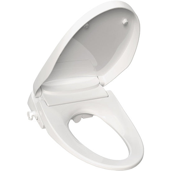 Asiento Bidet Iluminado Control Temperatura Alargado Cierre Lento Color Blanco HV5000E