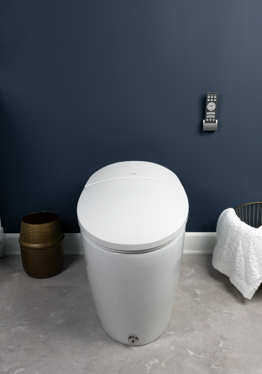 Sanitario Sanctuary Alargado HV5000E 000 Con Bidet y Cierre Lento Blanco