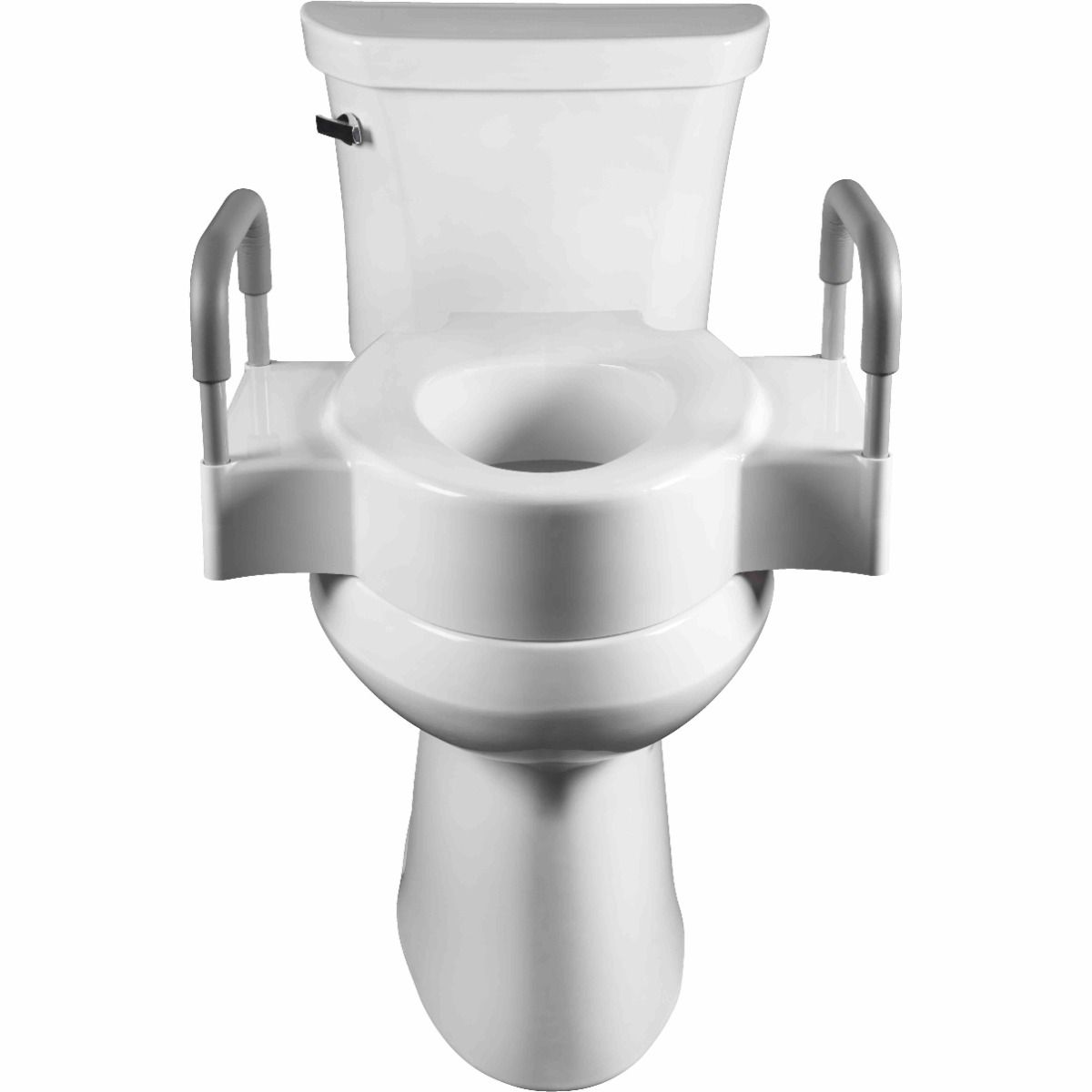Rise™ Asiento Sanitario Elevado Básico de 4.5" + Brazos de Soporte