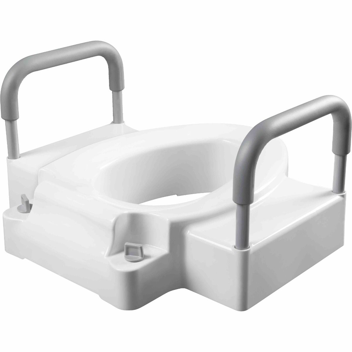 Rise™ Asiento Sanitario Elevado Básico de 4.5" + Brazos de Soporte