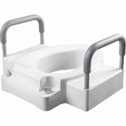 Rise™ Asiento Sanitario Elevado Básico de 4.5" + Brazos de Soporte