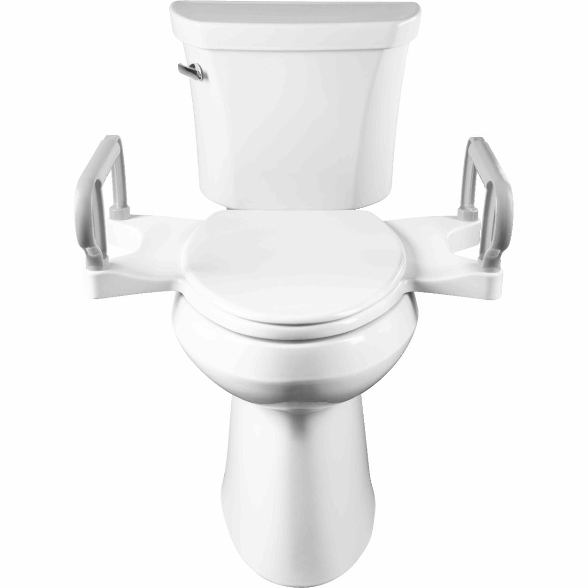 Assist™ Asiento Sanitario Premium con Altura Estándar + Brazos de Soporte
