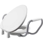 Assurance® Asiento Sanitario Elevado Premium con Altura de 3" Clean Shield™ + Brazos de Soporte
